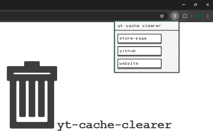 yt-cache-clearer example image